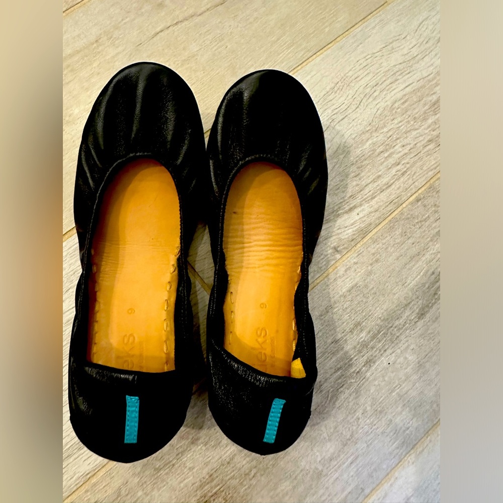 Gently Worn Leather Tieks